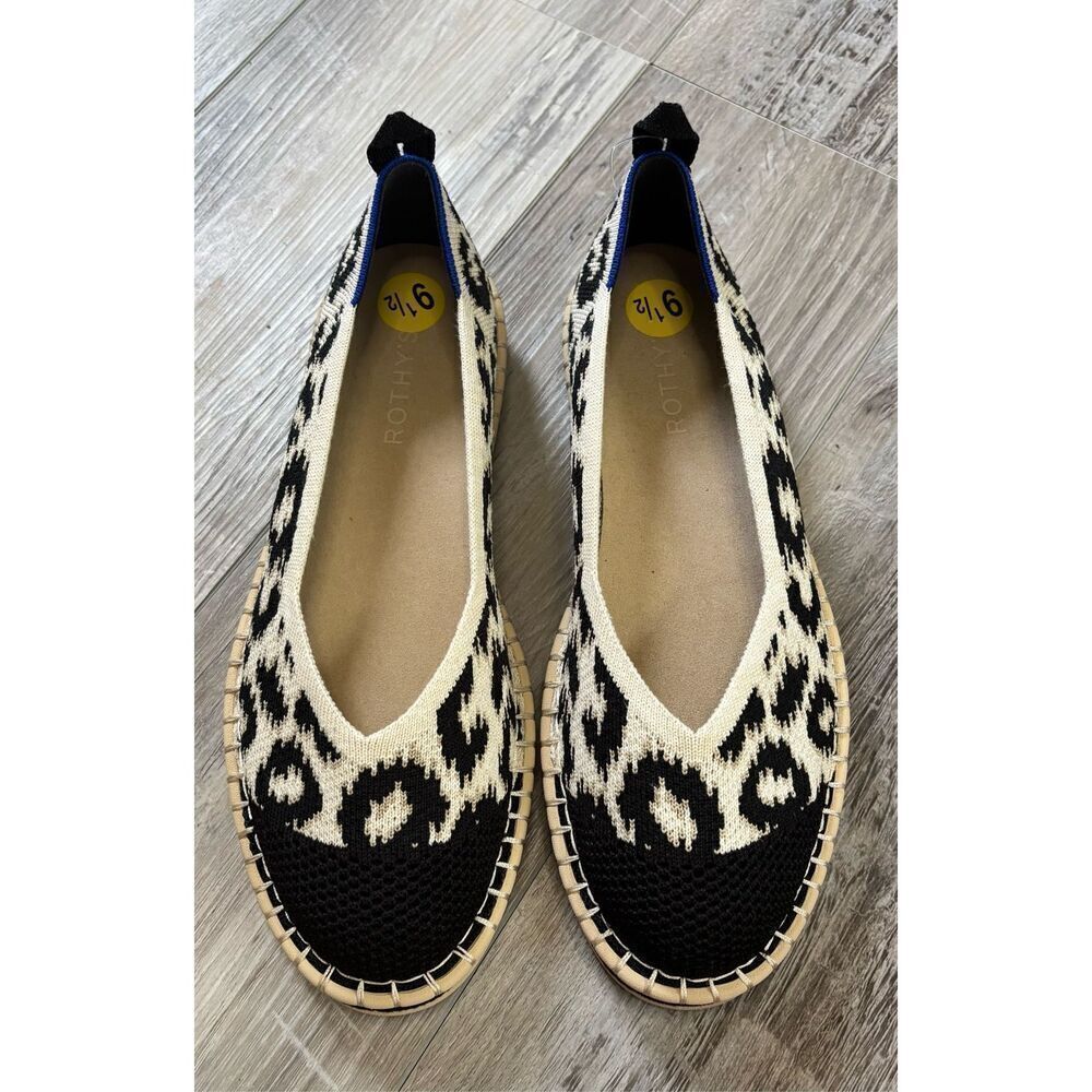 Rothys Sandy Cat Espadrille NWOB Size 6 1/2